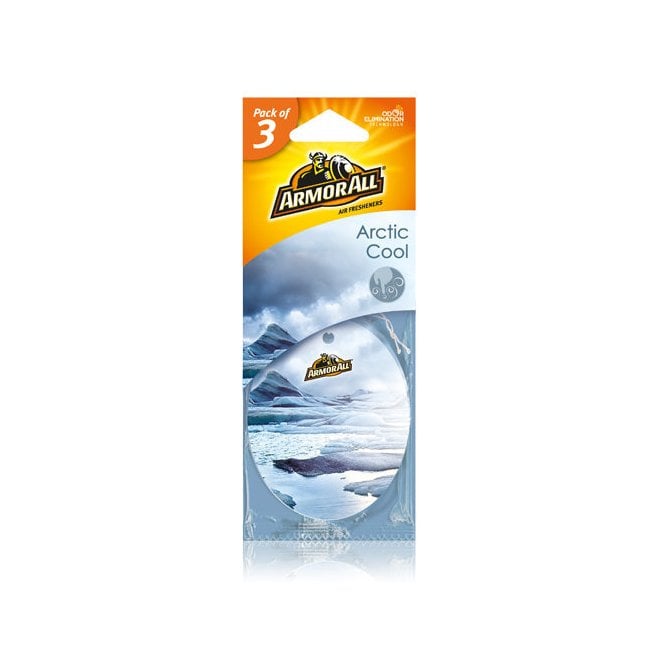 Armorall 3 Pack Hanging Car Air Freshener Arctic Cool