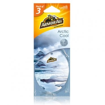 ArmorAll 3 Pack Hanging Car Air Freshener Arctic Cool
