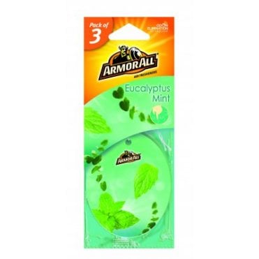 ArmorAll 3 Pack Hanging Car Air Freshener Eucalyptus Mint