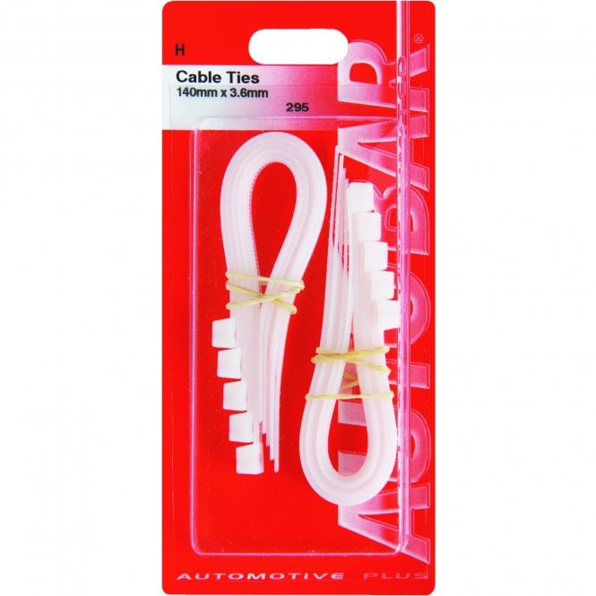 Autobar Cable Ties 140mm x 3.6mm