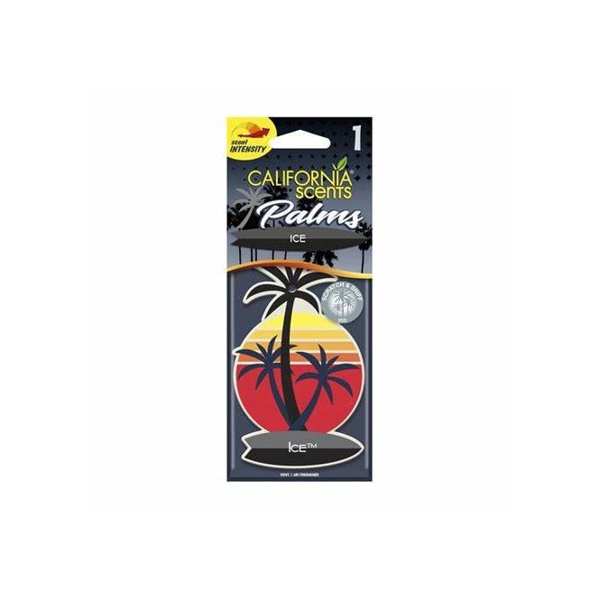 California Scent Ice Palm Carded Air Freshener
