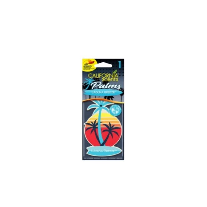 California Scent Laguna Breeze Palm Carded Air Freshener