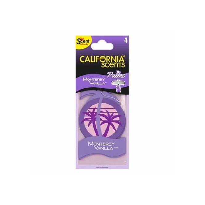 California Scent Monterey Vanilla Palm Carded Air Freshener