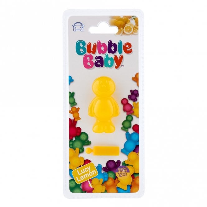 Carplan Bubble Baby Air Freshener 3D Vent Clip Lemon Fragance