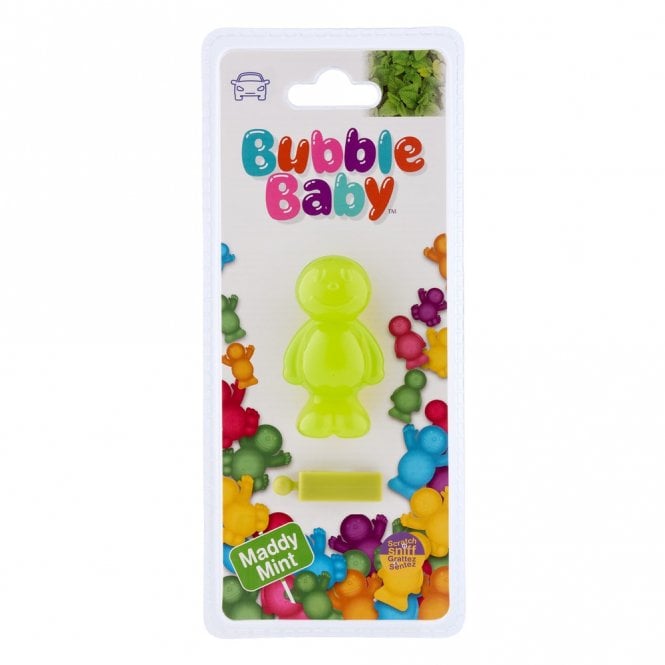 Carplan Bubble Baby Air Freshener 3D Vent Clip Mint Fragance