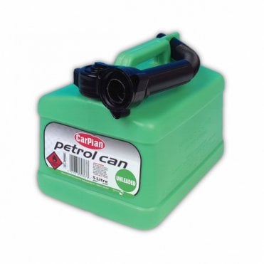 Fuel Can 5 Litre Green Plastic