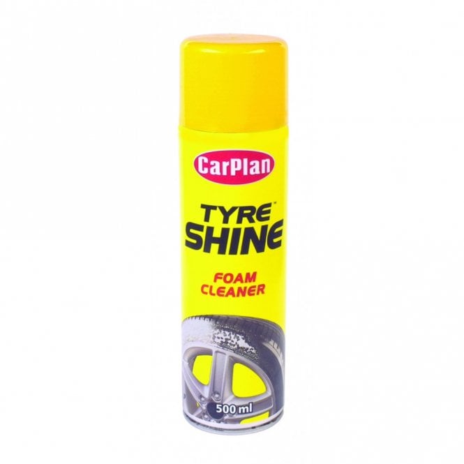 Carplan Tyre Shine Foam Cleaner Aerosol 500ml