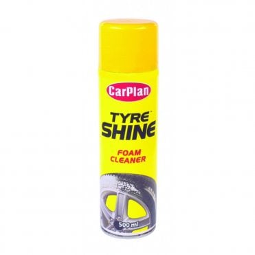 Tyre Shine Foam Cleaner Aerosol 500ml