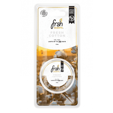 Fresh Cotton Air Freshener Gel Pot 2.5oz