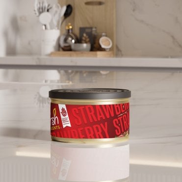Strawberry Fragrance Tin Can Air Freshener