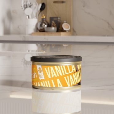 Vanilla Fragrance Tin Can Air Freshener