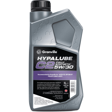 Hypalube Fully Synthetic C2 5w-30 1 Litre