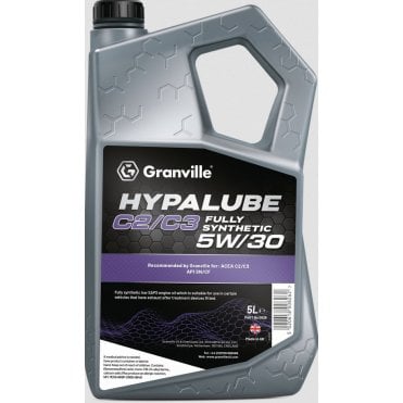 Hypalube Fully Synthetic C2/C3 5w-30 5 Litre