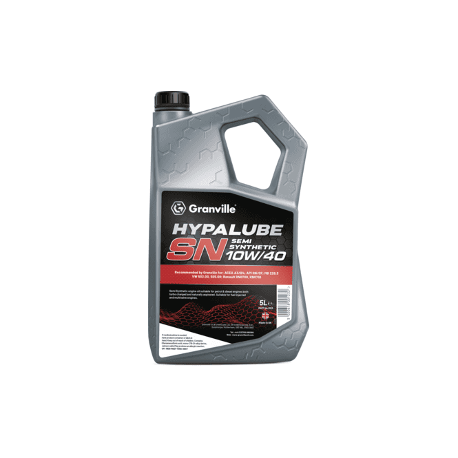 Granville Hypalube Plus Semi Synthetic 10w-40 5 Litre