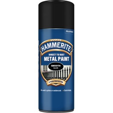 Smooth Black Aerosol Paint 400ml