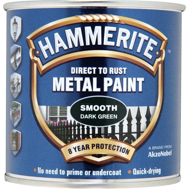Hammerite Smooth Dark Green 250ml