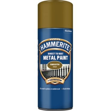 Smooth Gold Aerosol Paint 400ml