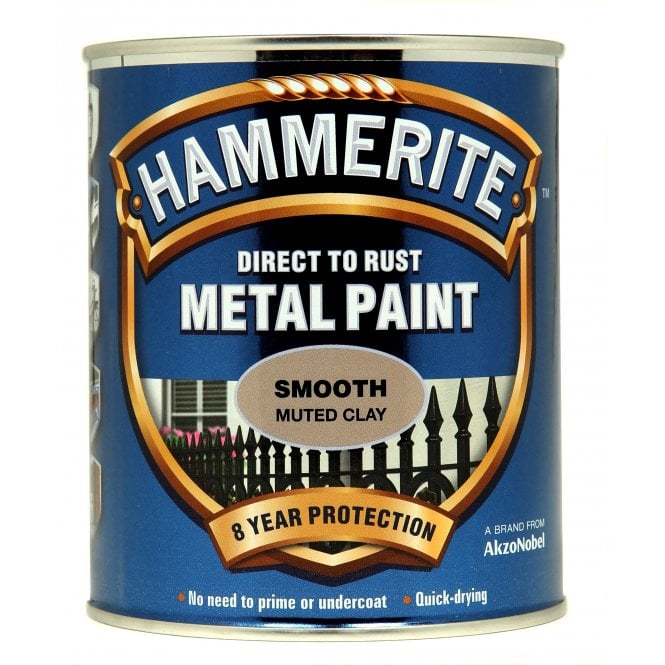 Hammerite Smooth Muted Clay 750ml