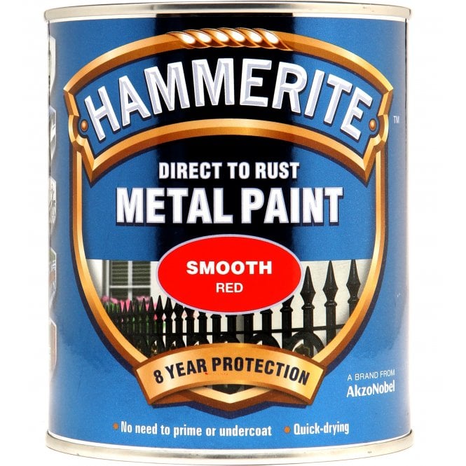 Hammerite Smooth Red 750ml