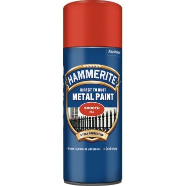 Smooth Red Aerosol Paint 400ml