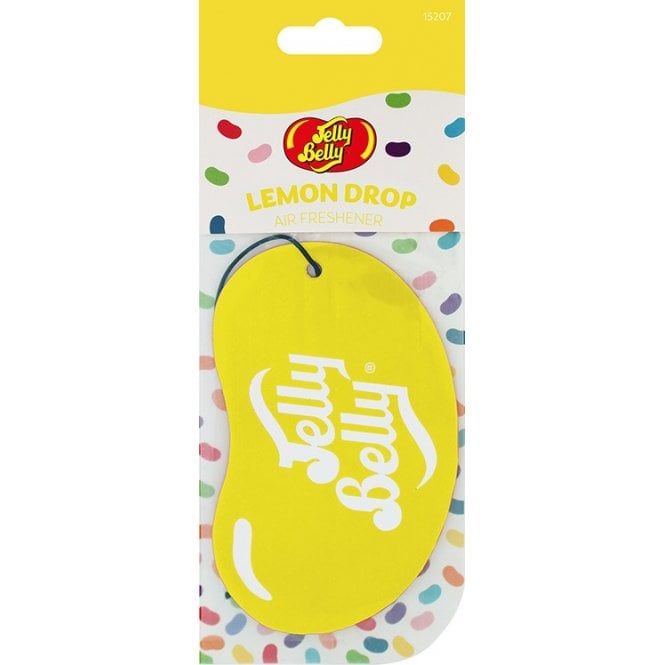 Jelly Belly 2D Car Air Freshener Lemon Drop