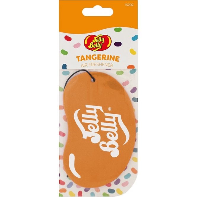 Jelly Belly 2D Car Air Freshener Tangerine