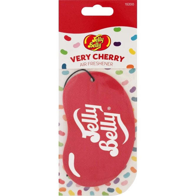Jelly Belly 2D Car Air Freshener Very Cherry