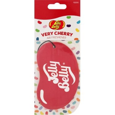 Jelly Belly 2D Car Air Freshener Very Cherry