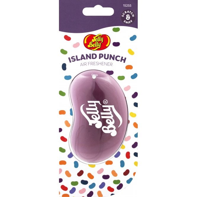 Jelly Belly 3D Car Air Freshener Island Punch