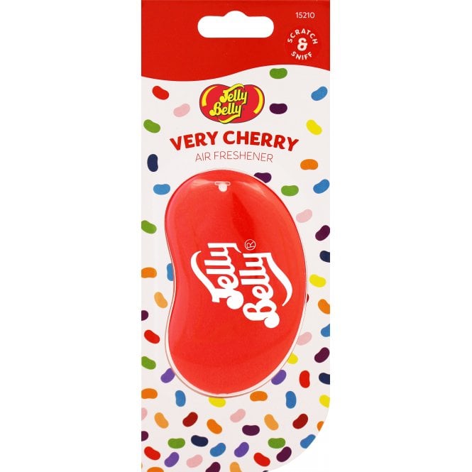 Jelly Belly 3D Car Air Freshener Very Cherry