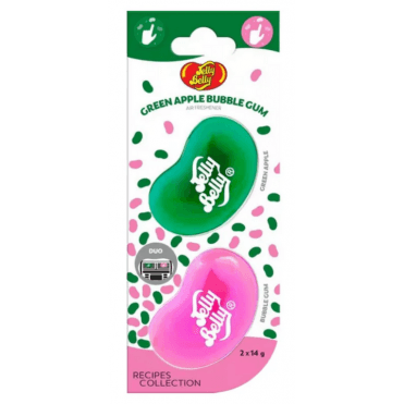 Duo Mix Vent Car Air Freshener Green Apple Bubblegum