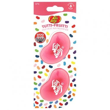 Jelly Belly Duo Vent Car Air Freshener Tutti Fruitti