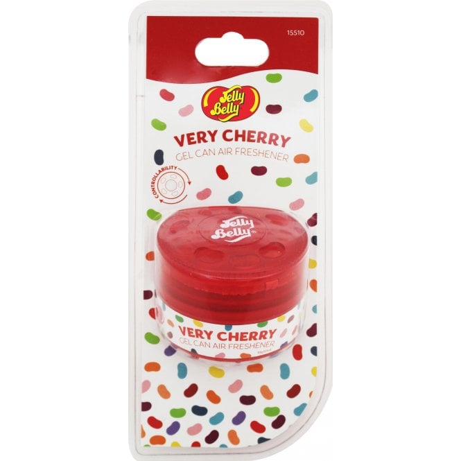 Jelly Belly Gel Can Car Air Freshener Very Cherry