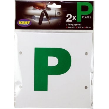P Plates x 2