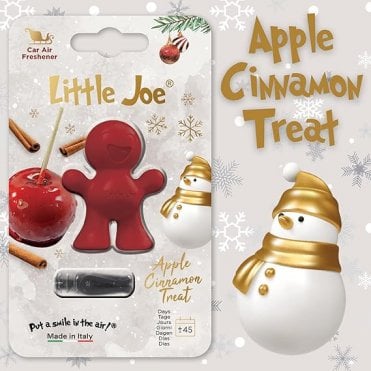 Apple Cinnamon Treat Red Christmas Fragrance Vent Air Freshener