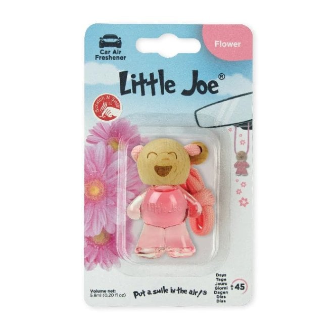 Little Joe Flower Glass Bottle Air Freshener