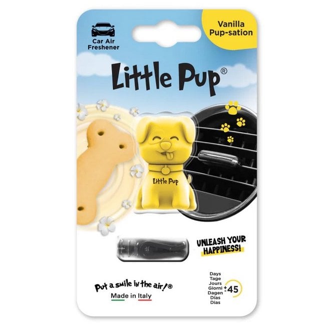 Little Pup Vanilla Pup-Sation Vent Car Air Freshener