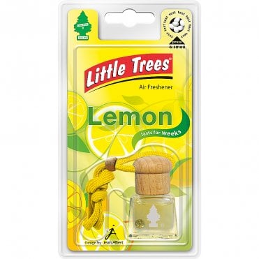 Little Trees Bottle Car Air Freshener Lemon