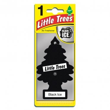Little Trees Car Air Freshener Black Ice