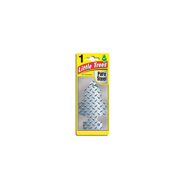 Little Trees Car Air Freshener Pure Steel