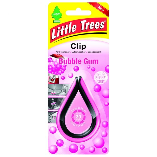 Little Trees Clip Car Air Freshener Bubble Gum