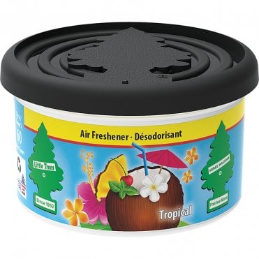 Little Trees Fibre Can Car Air Freshener Tropical