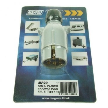 Caravan Plug 12v "S" Type 7 Pin