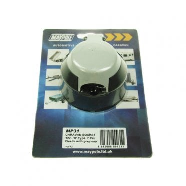 Caravan Socket 12v "S" Type 7 Pin