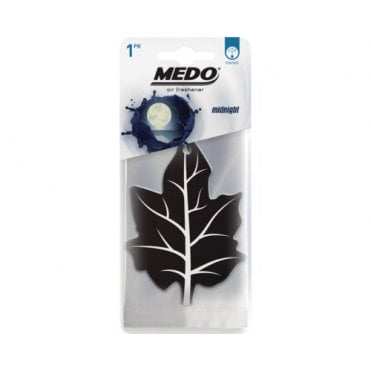 Medo Leaf Car Air Freshener Midnight
