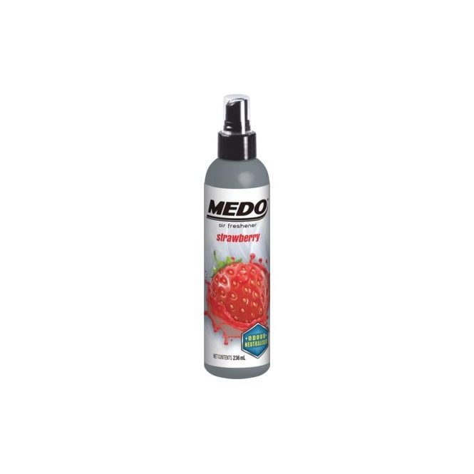 Medo Pump Spray Car Air Freshener Strawberry