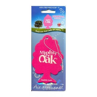 Mighty Oak Car Air Freshener Bubblegum