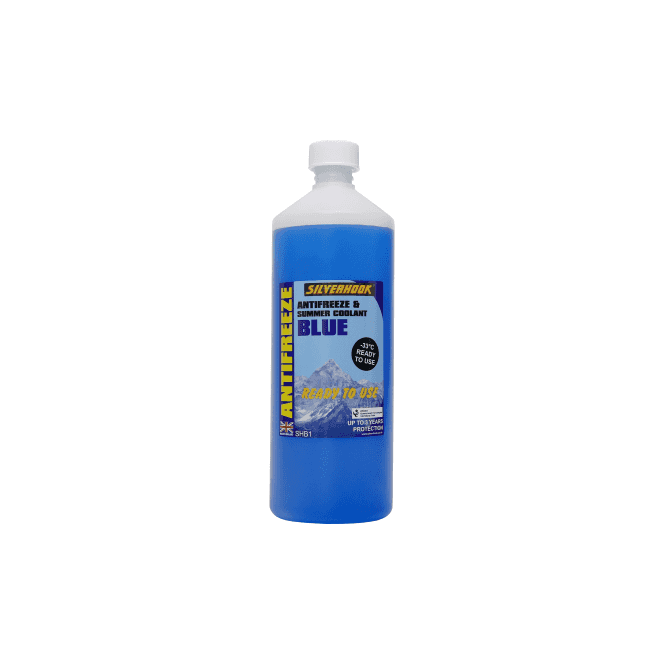 Silverhook Ready to use Antifreeze & Summer Coolant Blue 1 Litre