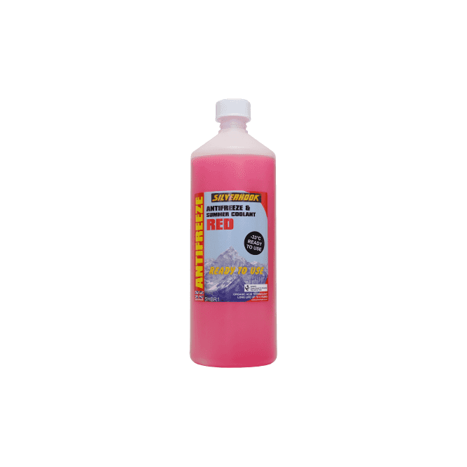 Silverhook Ready to use OAT Antifreeze & Summer Coolant Red 1 Litre
