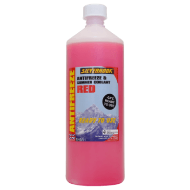 Ready to use OAT Antifreeze & Summer Coolant Red 1 Litre